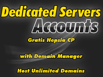 Low-cost dedicated servers hosting plan